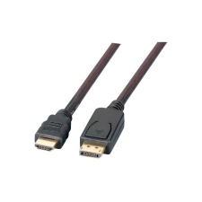 EFB DisplayPort auf HDMI A, St.-St., 5,0m, schwarz (K5561SW.5V2) kábel és adapter