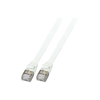 EFB RJ45 Flachpatchkabel U/FTP, Cat.6A, PVC, 2m, grau (K5545GR.2)