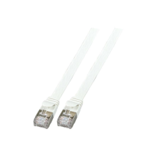EFB RJ45 Flachpatchkabel U/FTP, Cat.6A, PVC, 5m, grau (K5545GR.5) kábel és adapter