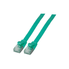 EFB RJ45 Flachpatchkabel U/FTP, Cat.6A, PVC, 5m, grün (K5545GN.5) kábel és adapter