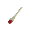 EFB RJ45 Patchkabel S/FTP, Cat.6, LSZH, 0,25m, grau (K5510.0,25)