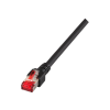 EFB RJ45 Patchkabel S/FTP, Cat.6, LSZH, 0,5m, schwarz (K5515.0,5)