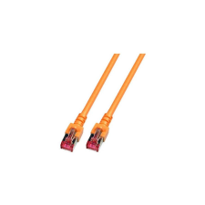 EFB RJ45 Patchkabel S/FTP, Cat.6, LSZH, 10m, orange (K5516.10) kábel és adapter