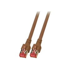 EFB RJ45 Patchkabel S/FTP, Cat.6, LSZH, 1m, braun (K5517.1) kábel és adapter