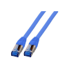 EFB RJ45 Patchkabel S/FTP,Cat.6A,Cat7 TPE superflex,15m,blau (K5525FBL.15)