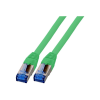 EFB RJ45 Patchkabel S/FTP,Cat.6A,Cat7 TPE superflex,15m,grün (K5525FGN.15)