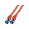 EFB RJ45 Patchkabel S/FTP,Cat.6A,Cat7 TPE superflex,1m,rot (K5525FRT.1)