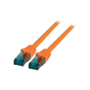 EFB RJ45 Patchkabel S/FTP, Cat.6A, LSZH, 1m, orange (MK6001.1O)