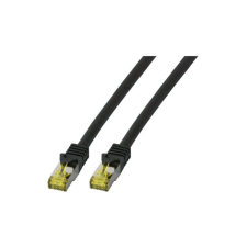 EFB RJ45 Patchkabel S/FTP,Cat.6A,LSZH,Cat.7 Rohk.,10m,sw (MK7001.10B) kábel és adapter