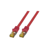 EFB RJ45 Patchkabel S/FTP,Cat.6A,LSZH,Cat.7 Rohk.,15m,rot (MK7001.15R)