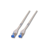 EFB RJ45 Patchkabel S/FTP, Cat.6A, PVC, UL, 1,0m, grau (K5535GR.1)