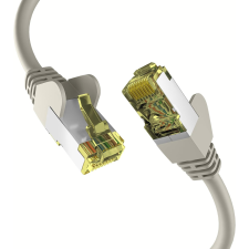 EFB S/FTP CAT6A Patch kábel 1,5m - Szürke kábel és adapter