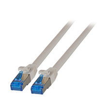 EFB S/FTP Cat7 Patch kábel 3m Szürke kábel és adapter