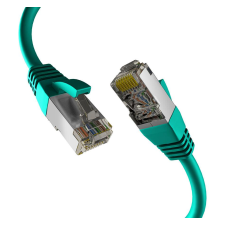 EFB S/FTP CAT8.1 Patch kábel 2m - Zöld kábel és adapter
