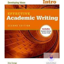  Effective Academic Writing Intro Second, Ed, idegen nyelvű könyv