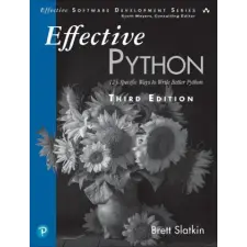  Effective Python – Brett Slatkin idegen nyelvű könyv