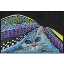 Efia GmbH Katzenglück 050x075 cm szennyfogó lábtörlő lakástextília