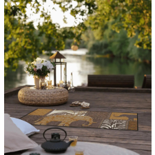 Efia GmbH Marula brown 075x150 cm szennyfogó szőnyeg lakástextília