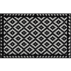 Efia GmbH Tabuk Black &amp; White 075x120 cm szennyfogó szőnyeg