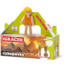 Efko Igráček, Régész egyiptomi ásatásokkal, szarkofág és Nefertiti szobor oktatójáték