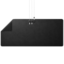  Egérpad, mágneses, kábeltartóval, Spigen LD302M, fekete egérpad