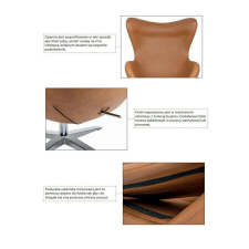  EGG WIDE VELVET karosszék sötétzöld. 18 - bársony, alap acél bútor