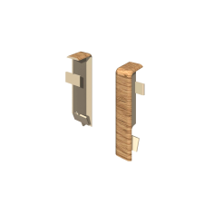 Egger Szegélyléc Közdarab Tölgy toffee 2 darab élvédő, sín, szegélyelem