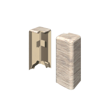 Egger Szegélyléc Külső sarkok Hamuszürke 2 darab élvédő, sín, szegélyelem