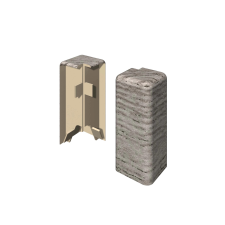 Egger Szegélyléc Külső sarkok Tölgy ezüst 2 darab élvédő, sín, szegélyelem