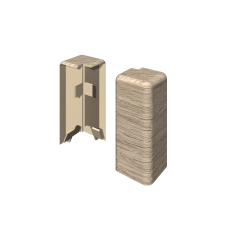 Egger Szegélyléc Külső sarkok Tölgy világos szürke 2 darab élvédő, sín, szegélyelem