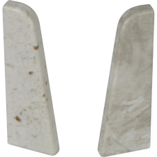 Egger szegélyléc végdarab/végzáró sapka 60 mm kő Fehér laminált parketta