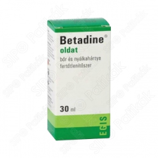 EGIS Gyógyszergyár ZRT. Betadine oldat (30ml) bőrápoló szer