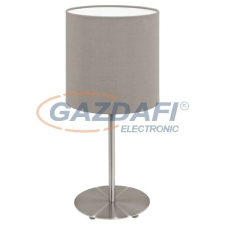 EGLO 31595 Text. asztali E27 60W barna Pasteri világítás