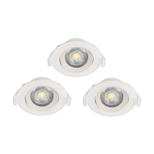 EGLO 32896 - KÉSZLET 3x beépíthető lámpa SARTIANO 3xLED/5W/230V világítás
