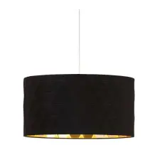 EGLO 39224 függeszték E27 3x60W 50cm fekete/arany Dolorita világítás