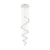 EGLO -39545 PIANOPOLI 1 Króm színű Függeszték 40xLED 72W IP20