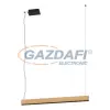 EGLO 39718 LED függ 106cm tölgy/fekete Termini1