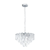 EGLO 39721 Függeszték E14 7x40W króm Carvario
