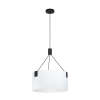 EGLO 39882 Függeszték E27 3x40W fek/fehér Tortola