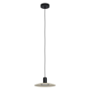 EGLO 39911 LEDfüggeszték GU10 1x5W fek/fa Mayazes