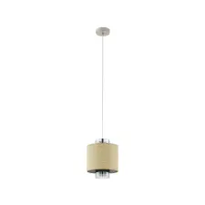 EGLO 43393 Függeszték E27 1x40W bézs Mediouna világítás