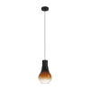 EGLO 43459 Függeszték E27 1x40W fk/barna Chasely