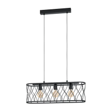 EGLO 43554 Függeszték E27 3x40W fekete Giltspur világítás