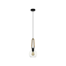 EGLO 43617 Függeszték E27 1x40W fekete/fa Roding világítás