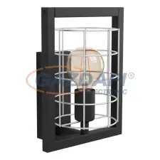 EGLO 43664 Fali E27 1x40W fekete/galv Jubily világítás