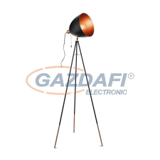 EGLO 49386 Álló E27 60W 135cm fekete/réz Chester világítás