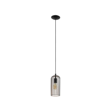 EGLO 49644 függeszték E27 1x60W fekete/réz Roccamena világítás