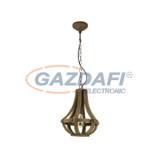 EGLO 49724 függeszték E27 60W 31cm barna Kinross világítás