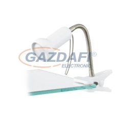 EGLO 81262 Csíptetős 1*40W E14 fehér Fabio világítás