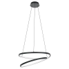  EGLO 900472 LED függeszték 3000K 4800Lm fek/feh Ruotale